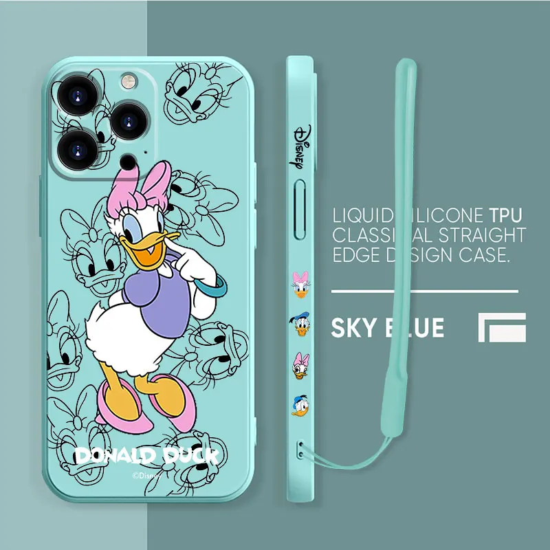Liquid Silicone Case For Apple iPhone 13 12 11 Pro Max 8 7 6 6S Plus XR XS X SE2020 Multicolor Phone Coque Daisy Donald Duck
Liquid Silicone Case For Apple iPhone 13 12 11 Pro Max 8 7 6 6S Plus XR XS X SE2020 Multicolor Phone Coque Daisy Donald Duck