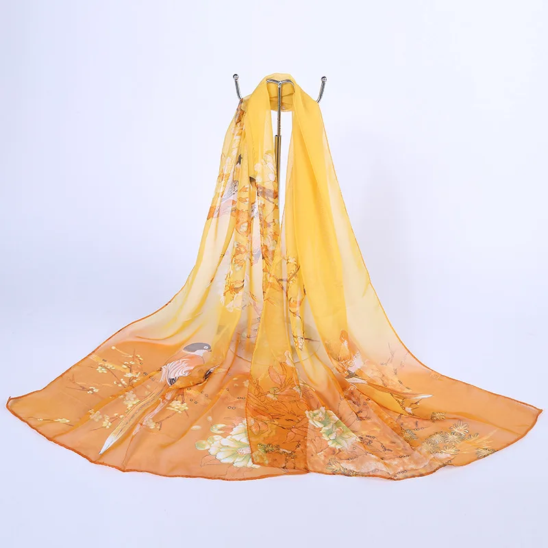 Fashion Summer Korean Chiffon Air Conditioner Shawl Beach Sun Protection Mesh Printing Ultra Thin Long Travel Women's Scarf
Fashion Summer Korean Chiffon Air Conditioner Shawl Beach Sun Protection Mesh Printing Ultra Thin Long Travel Women's Scarf