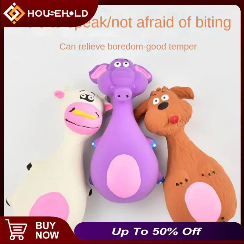 Comfortable Latex Dog Toys Cartoon Fashionable Sound Squeaky Pet Rubber Vocal Toy Training Chew Interactive Toy Pet Dog Supplies
Comfortable Latex Dog Toys Cartoon Fashionable Sound Squeaky Pet Rubber Vocal Toy Training Chew Interactive Toy Pet Dog Supplies