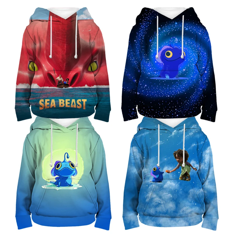 The Sea Beast 3D Cool Hoodies Kids Toddler Children Fashion Long Sleeve Sweatshirts Streetwear Boy Girl Clothes Tops
The Sea Beast 3D Cool Hoodies Kids Toddler Children Fashion Long Sleeve Sweatshirts Streetwear Boy Girl Clothes Tops