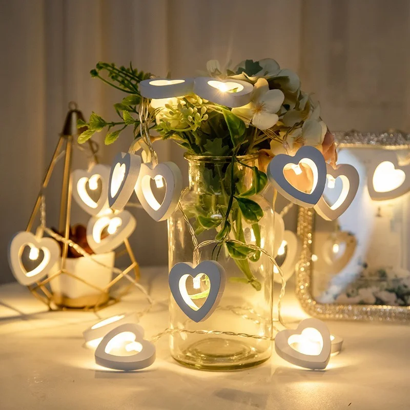 2M 10 Light String LED Wood Wedding Decoration Love Garland Battery Box Valentine's Day Home Decor Birthday Party Decoration
2M 10 Light String LED Wood Wedding Decoration Love Garland Battery Box Valentine's Day Home Decor Birthday Party Decoration