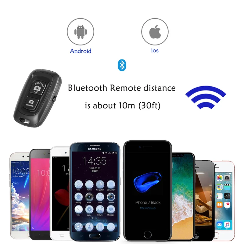 A10 Mobile Phone Wireless BT Remote Control Portable Wireless Shutter Camera Selfie Remote Control High Quality
A10 Mobile Phone Wireless BT Remote Control Portable Wireless Shutter Camera Selfie Remote Control High Quality