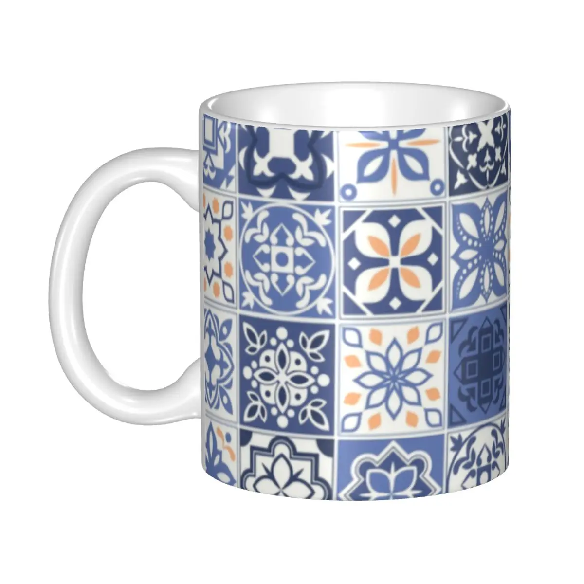 Personalized Blue Portuguese Tile Mug DIY Portugal Azulejo Flower Ceramic Milk Tea Coffee Cup
Personalized Blue Portuguese Tile Mug DIY Portugal Azulejo Flower Ceramic Milk Tea Coffee Cup