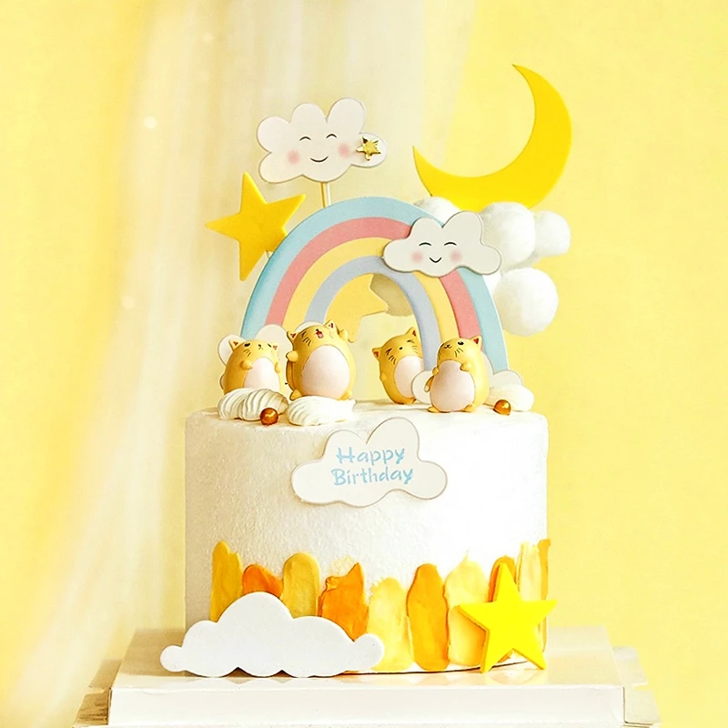 Moon Star Rats Hamsters Cake Topper for Baby Shower Baking Dessert Birthday Decoration Anniversary Supplies Kid Sweet Gifts
Moon Star Rats Hamsters Cake Topper for Baby Shower Baking Dessert Birthday Decoration Anniversary Supplies Kid Sweet Gifts