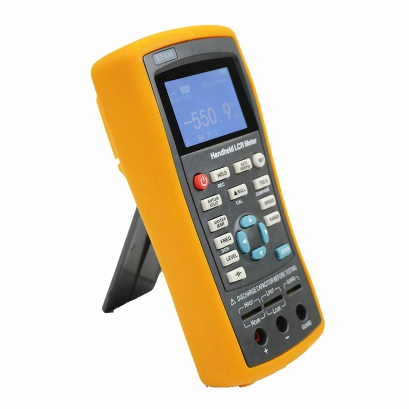 LCR digital bridge tester multimeter inductance capacitor resistor test DCR mode with USB data connection
LCR digital bridge tester multimeter inductance capacitor resistor test DCR mode with USB data connection