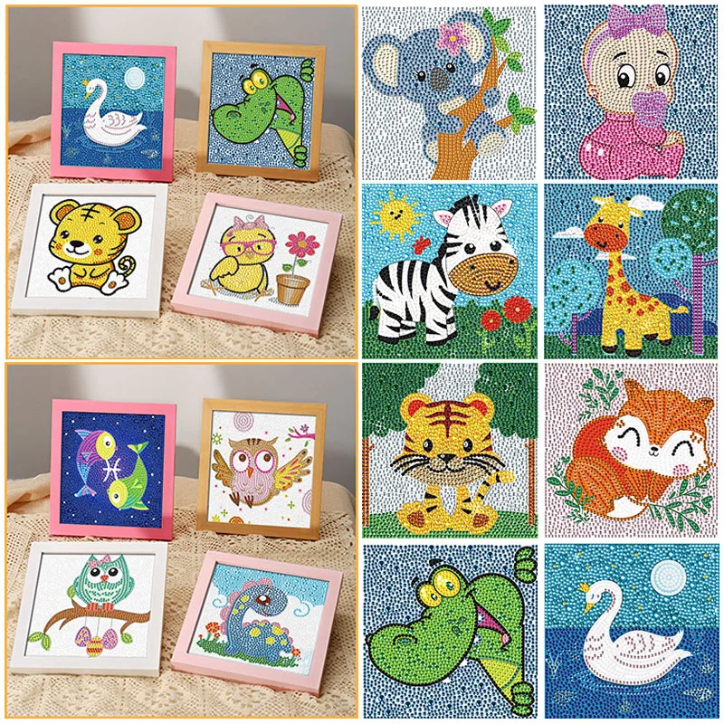 Diamond Art for Kids Cute Small and Easy 5D Diamond Painting Kit Crystal Gems Diamond Embroidery for Girls Boys Beginners Crafts
Diamond Art for Kids Cute Small and Easy 5D Diamond Painting Kit Crystal Gems Diamond Embroidery for Girls Boys Beginners Crafts