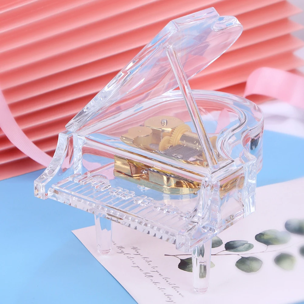 Piano Music Box Gifts For Girlfriend Transparent For Any Occasion Decoration Creative Mistery Box Spirit Box Piano Model
Piano Music Box Gifts For Girlfriend Transparent For Any Occasion Decoration Creative Mistery Box Spirit Box Piano Model