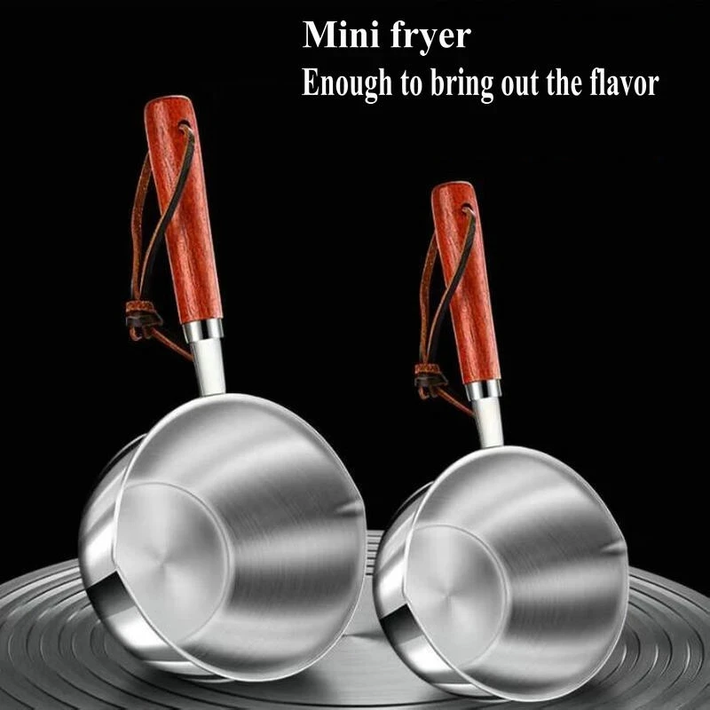 Мини-Сковорода из нержавеющей стали 304, сковорода для распыления вкуса, маленькая Бытовая сковорода для жарки яиц, портативная сковорода дл...
Мини-Сковорода из нержавеющей стали 304, сковорода для распыления вкуса, маленькая Бытовая сковорода для жарки яиц, портативная сковорода дл...