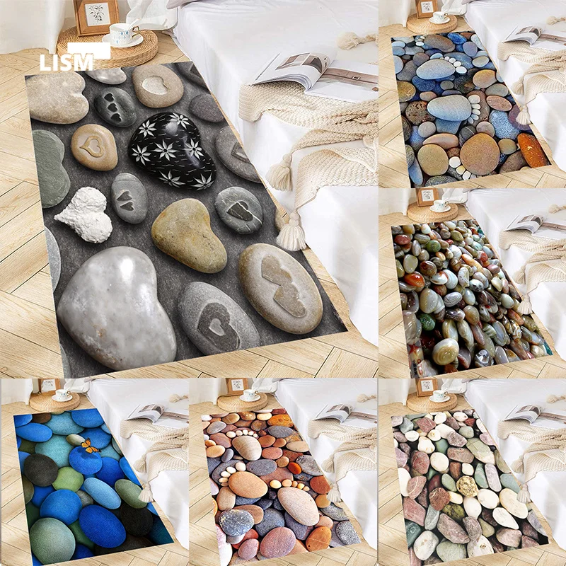 Fashion 3d Colorful Cobblestone Stone Kitchen Doormats Non-slip Absorent Water Floor Mats Bathroom Area Rug Carpet Anti Skidding
Fashion 3d Colorful Cobblestone Stone Kitchen Doormats Non-slip Absorent Water Floor Mats Bathroom Area Rug Carpet Anti Skidding