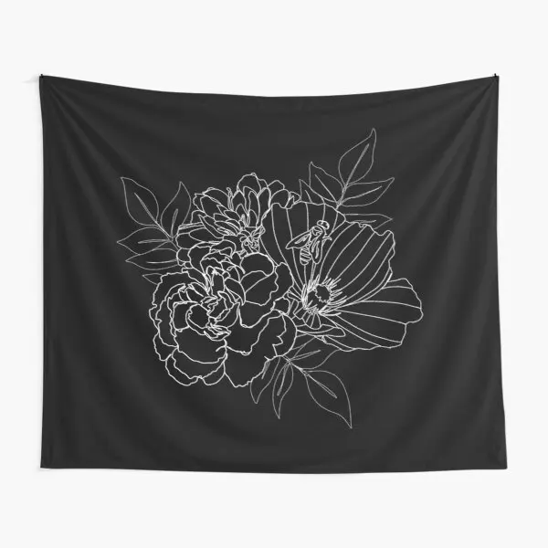 Black Floral Arrangment Tapestry Art Towel Bedroom Hanging Decor Room Mat Living Wall Decoration Printed Colored Beautiful Home
Black Floral Arrangment Tapestry Art Towel Bedroom Hanging Decor Room Mat Living Wall Decoration Printed Colored Beautiful Home