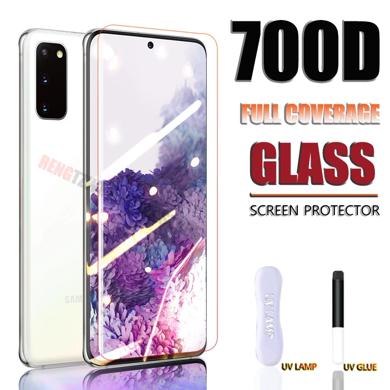 Закаленное УФ-стекло 700D для Samsung Galaxy S21 Ultra S20 Plus, защитная пленка для Note 20 Ultra, 8, 9, 10 5G, S10, S9, S8, S10E, аксессуары
Закаленное УФ-стекло 700D для Samsung Galaxy S21 Ultra S20 Plus, защитная пленка для Note 20 Ultra, 8, 9, 10 5G, S10, S9, S8, S10E, аксессуары