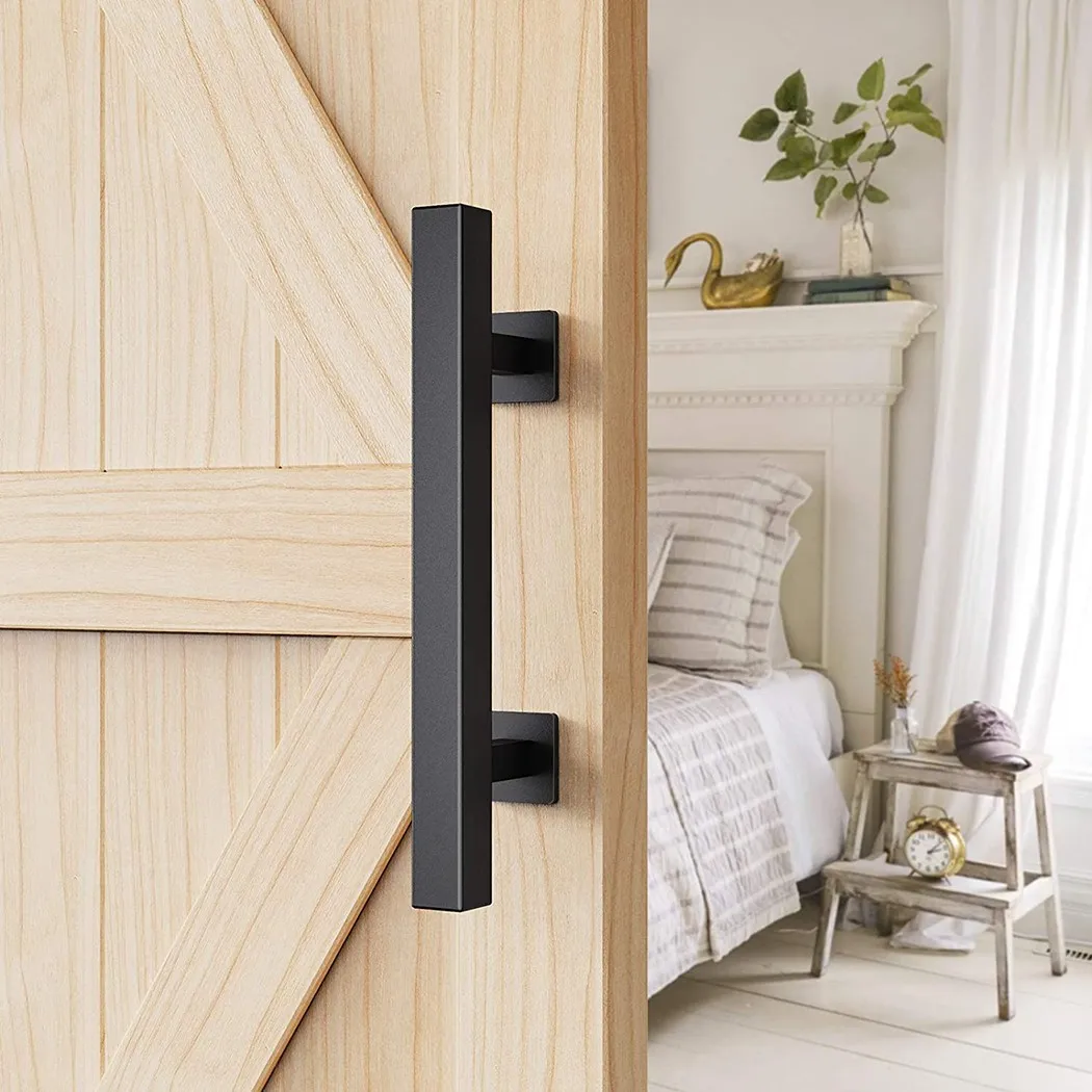 12" Home Stainless Steel Gates Barn Door Handle Sliding Flush Pull Wood Doorknob Sheds Closets Knob Indoor Furniture Hardware
12" Home Stainless Steel Gates Barn Door Handle Sliding Flush Pull Wood Doorknob Sheds Closets Knob Indoor Furniture Hardware