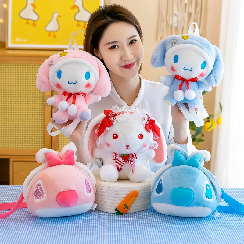 Anime Cinnamoroll Plush Toys Cartoon Unicorn Stuffed Toys For Children Sweet Pink Melody Plush Bag Women Plushie Birthday Gifts
Anime Cinnamoroll Plush Toys Cartoon Unicorn Stuffed Toys For Children Sweet Pink Melody Plush Bag Women Plushie Birthday Gifts