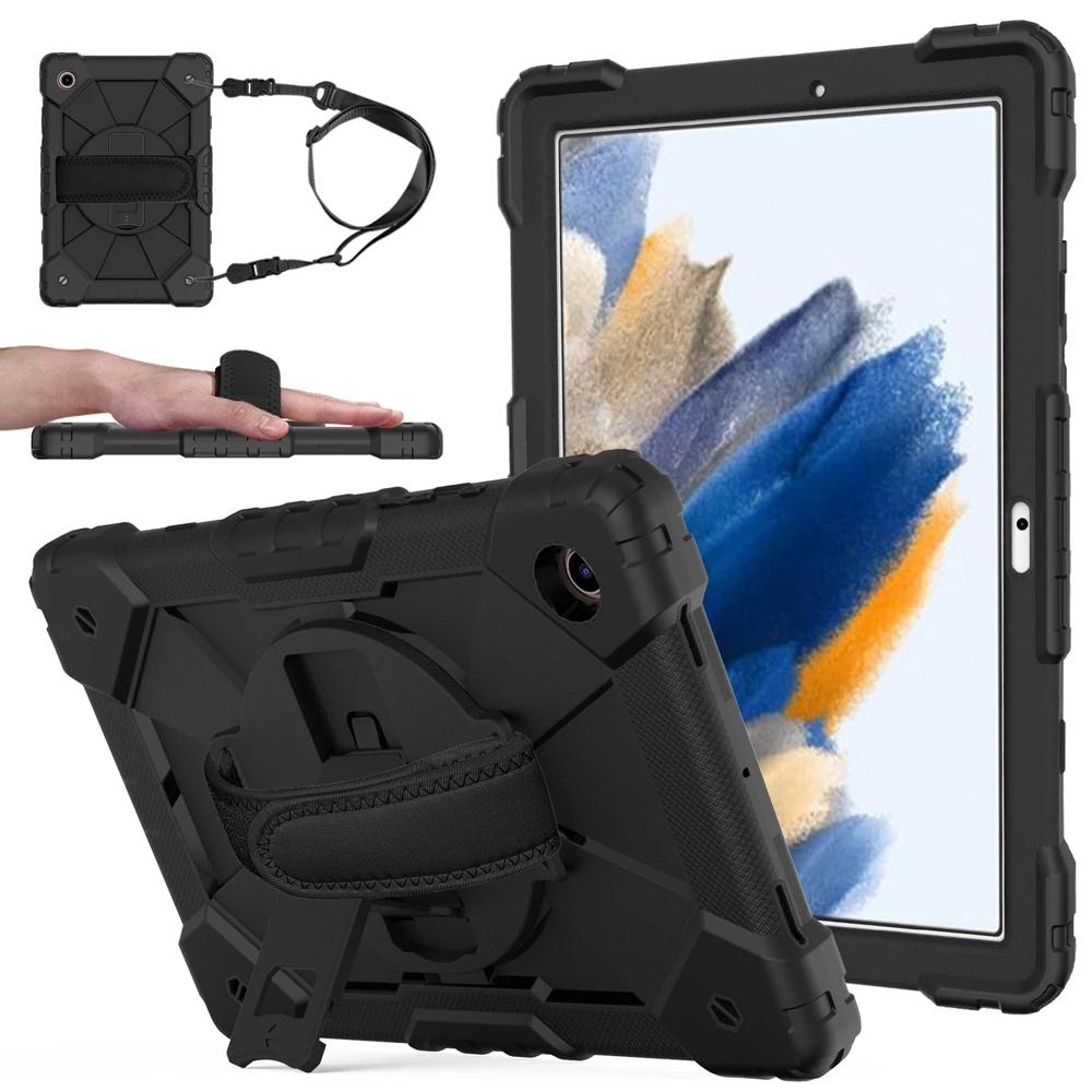 Case for Samsung Galaxy Tab A8 10.5 2022 SM-X200 X205 X207 Kids Case Shockproof Rugged Cover with Kickstand Hand Shoulder Strap
Case for Samsung Galaxy Tab A8 10.5 2022 SM-X200 X205 X207 Kids Case Shockproof Rugged Cover with Kickstand Hand Shoulder Strap