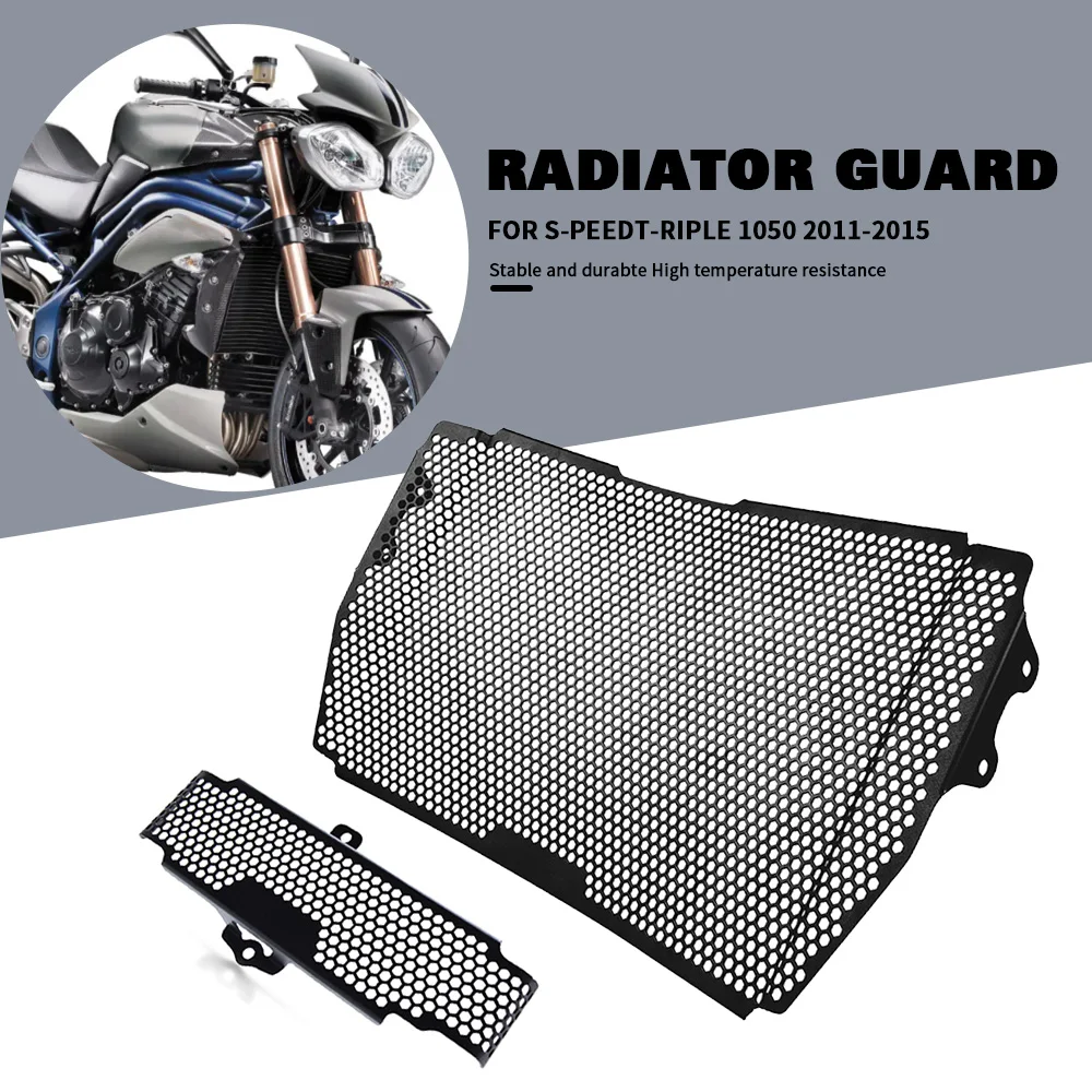 For S-peedT-riple 1050 2011-2015 2014 2013 2012 Motorcycle Aluminium Radiator Guard Grille Cover Fuel Tank Protector Accessories
For S-peedT-riple 1050 2011-2015 2014 2013 2012 Motorcycle Aluminium Radiator Guard Grille Cover Fuel Tank Protector Accessories