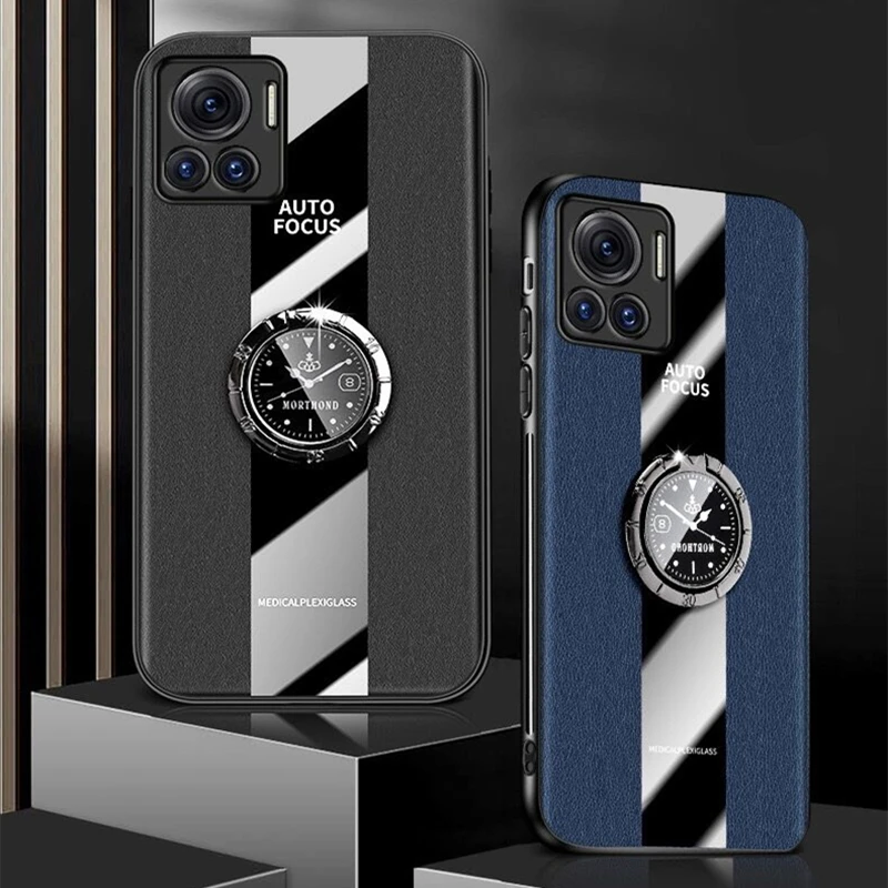 Ультратонкий чехол для Motorola Edge 30 магнитный держатель телефона Moto X30 Pro роскошный