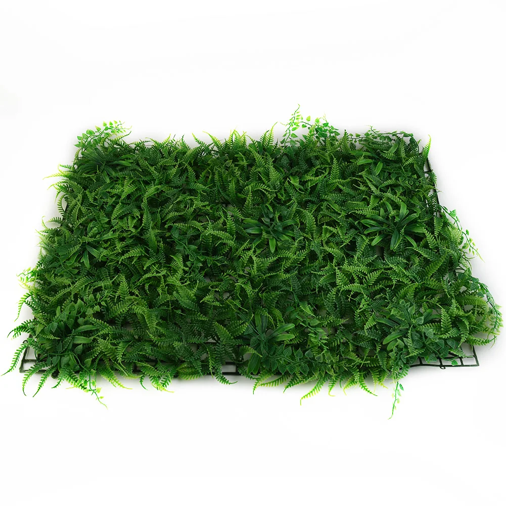 

111 искусственная зеленая трава, квадратное пластиковое газонное растение, искусственное декоративное настенное растение для дома, сада, улицы, украшение интерьера 11