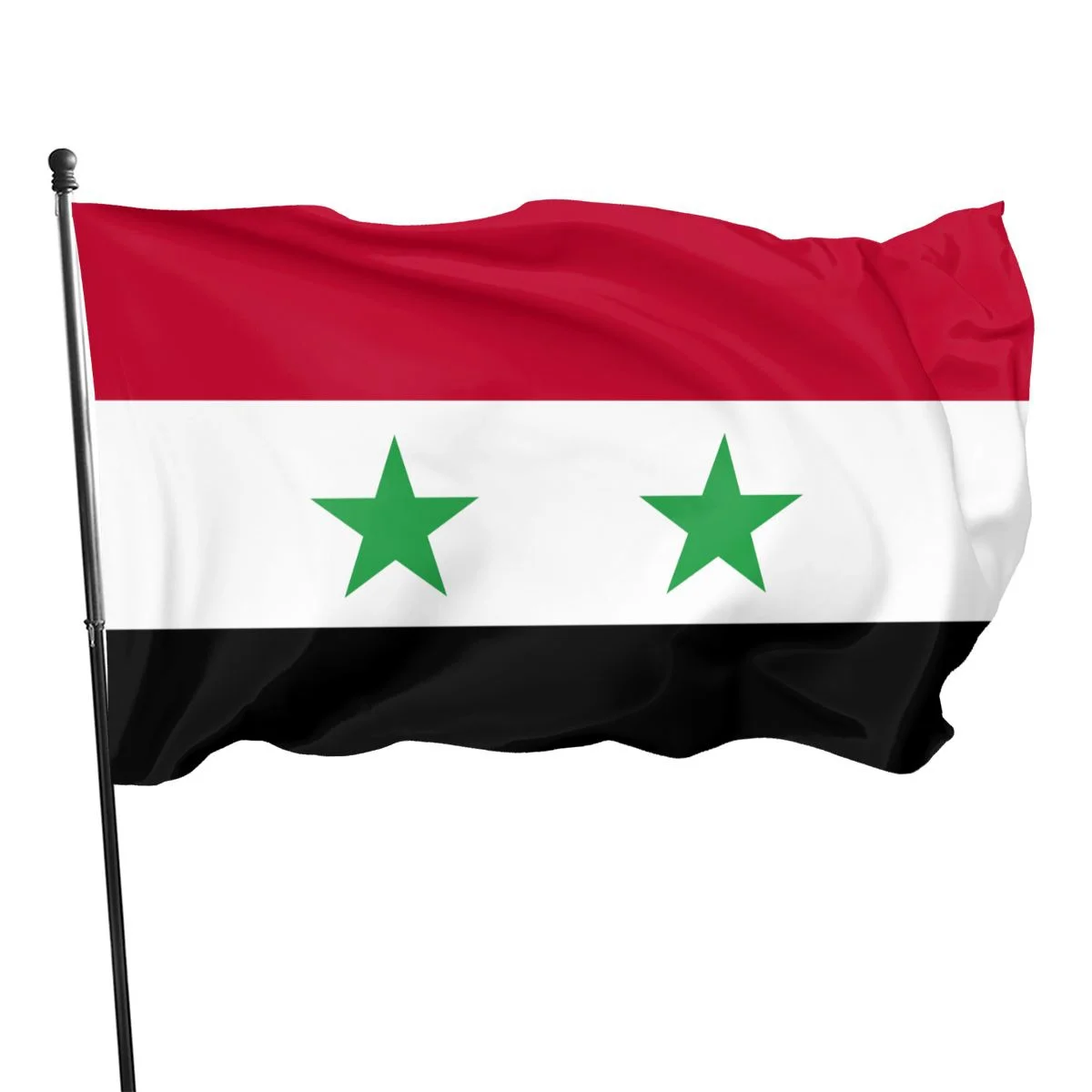 Syria Flag National Flags 3x5ft Garden Flag, 100% Polyester Fiber Home Flag, Outdoor Lawn Decoration Banner
Syria Flag National Flags 3x5ft Garden Flag, 100% Polyester Fiber Home Flag, Outdoor Lawn Decoration Banner