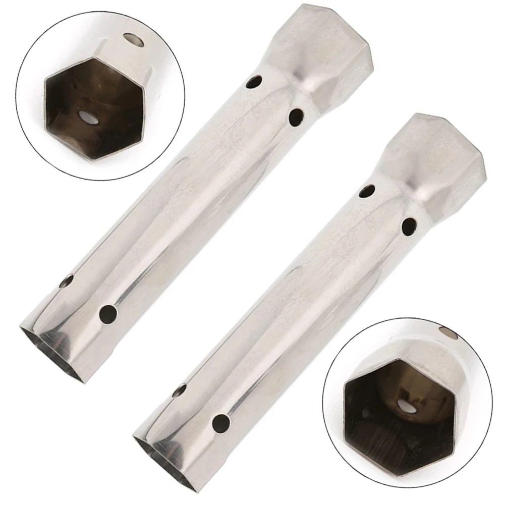 2pcs Faucet Wrench Bathroom Garden Anti-corrosion Common Faucet Installations Rust-proof Silver Stainless Steel
2pcs Faucet Wrench Bathroom Garden Anti-corrosion Common Faucet Installations Rust-proof Silver Stainless Steel