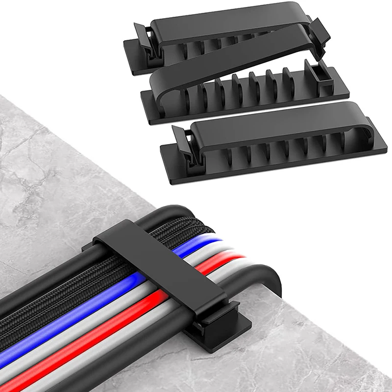 B50 1Set Cable Organizer Cord Management Wire Holder Flexible USB Cable Winder Tidy Clips For Mouse Keyboard Earphone Protector
B50 1Set Cable Organizer Cord Management Wire Holder Flexible USB Cable Winder Tidy Clips For Mouse Keyboard Earphone Protector