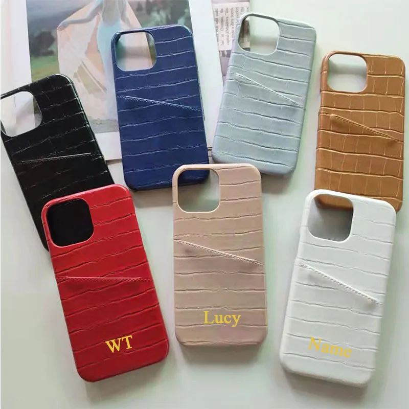 New Arrival Embossed Crocodile Luxury Leather Phone Case for iPhone 11 12 13 Pro Max with Card Slot Personalisation Aesthetic
New Arrival Embossed Crocodile Luxury Leather Phone Case for iPhone 11 12 13 Pro Max with Card Slot Personalisation Aesthetic