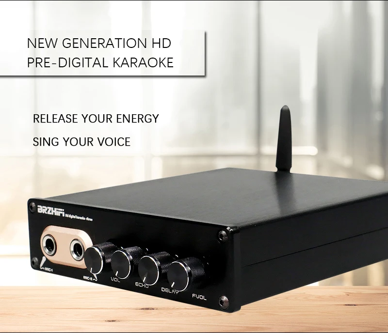 BREEZE Audio OF1 TP2399 усилитель HD цифровой микрофон для караоке предусилитель реверберации Bluetooth 5,0 Домашний звук
BREEZE Audio OF1 TP2399 усилитель HD цифровой микрофон для караоке предусилитель реверберации Bluetooth 5,0 Домашний звук