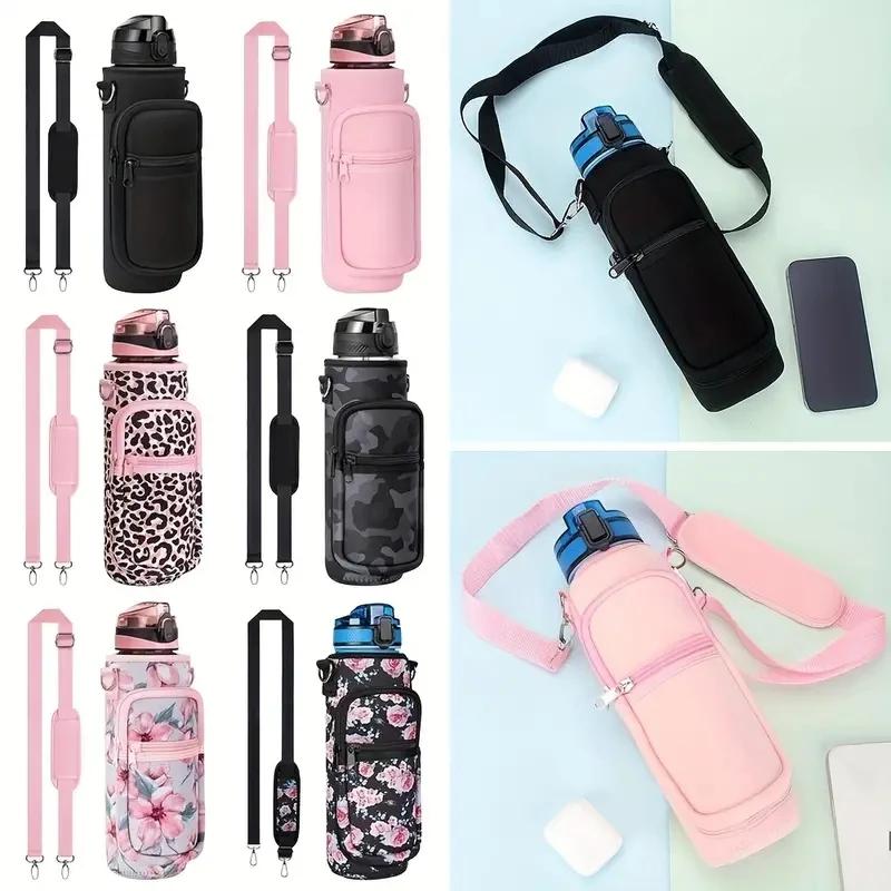 Warm Water Bottle Cover SBR Diving Material Outdoor Sports Water Bottle Cup Cover Portable Carrying Strap Type Insulation Bag
Warm Water Bottle Cover SBR Diving Material Outdoor Sports Water Bottle Cup Cover Portable Carrying Strap Type Insulation Bag