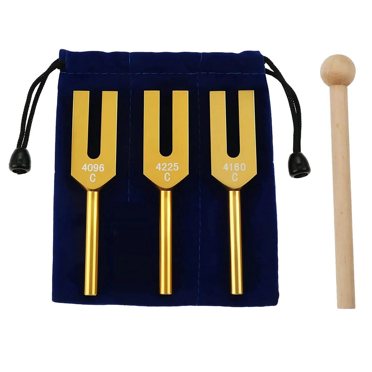 Aluminum Alloy Tuning Forks Set - 4096Hz 4160Hz 4225Hz for Nervous System Testing Sound Healing Therapy Health Care
Aluminum Alloy Tuning Forks Set - 4096Hz 4160Hz 4225Hz for Nervous System Testing Sound Healing Therapy Health Care