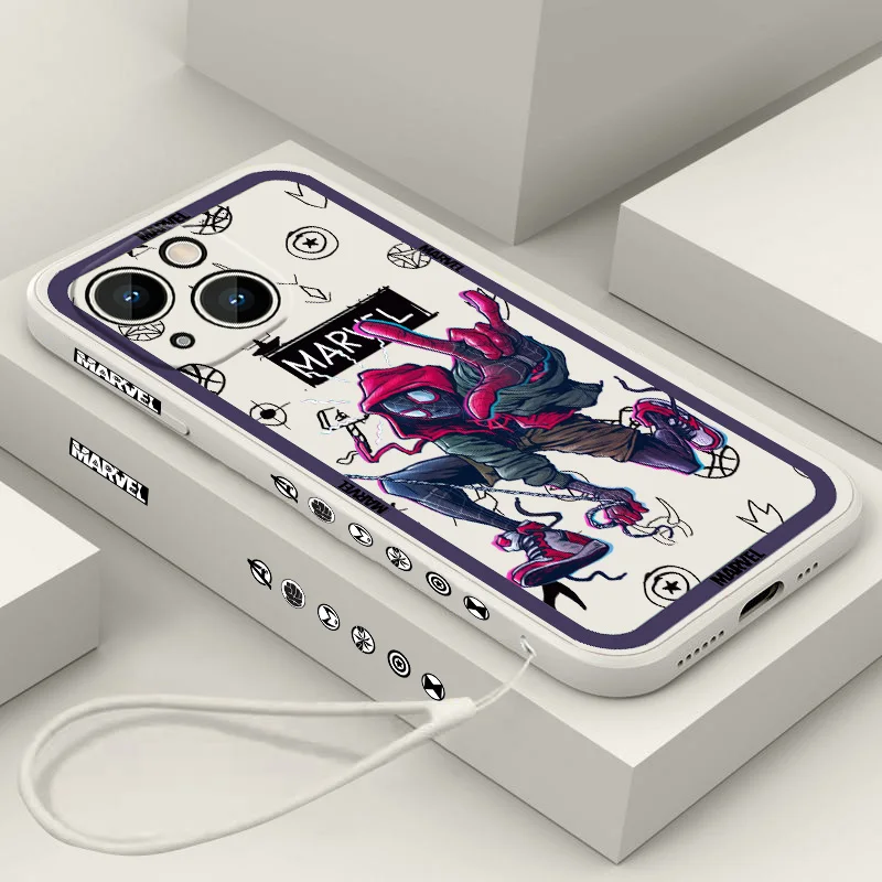 Marvel Hero Cartoon Phone Case For Apple iPhone 14 13 12 mini 11 Pro Max 8 7 Plus XR XS X Liquid Left Rope
Marvel Hero Cartoon Phone Case For Apple iPhone 14 13 12 mini 11 Pro Max 8 7 Plus XR XS X Liquid Left Rope