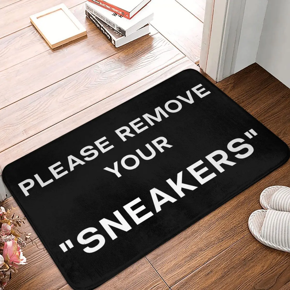 Please Remove Your SNEAKERS Non-Slip Carpet Doormat Living Room Kitchen Mat Entrance Door Floor Rug
Please Remove Your SNEAKERS Non-Slip Carpet Doormat Living Room Kitchen Mat Entrance Door Floor Rug