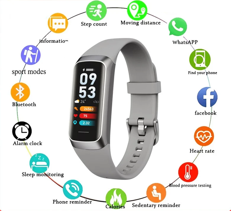 For Apple Huawei Xiaomi C60 ECG Blood Pressure Heart Rate Sleep Monitoring Ladies Watch Men's Smart Watch Fitness Smart Watch
For Apple Huawei Xiaomi C60 ECG Blood Pressure Heart Rate Sleep Monitoring Ladies Watch Men's Smart Watch Fitness Smart Watch