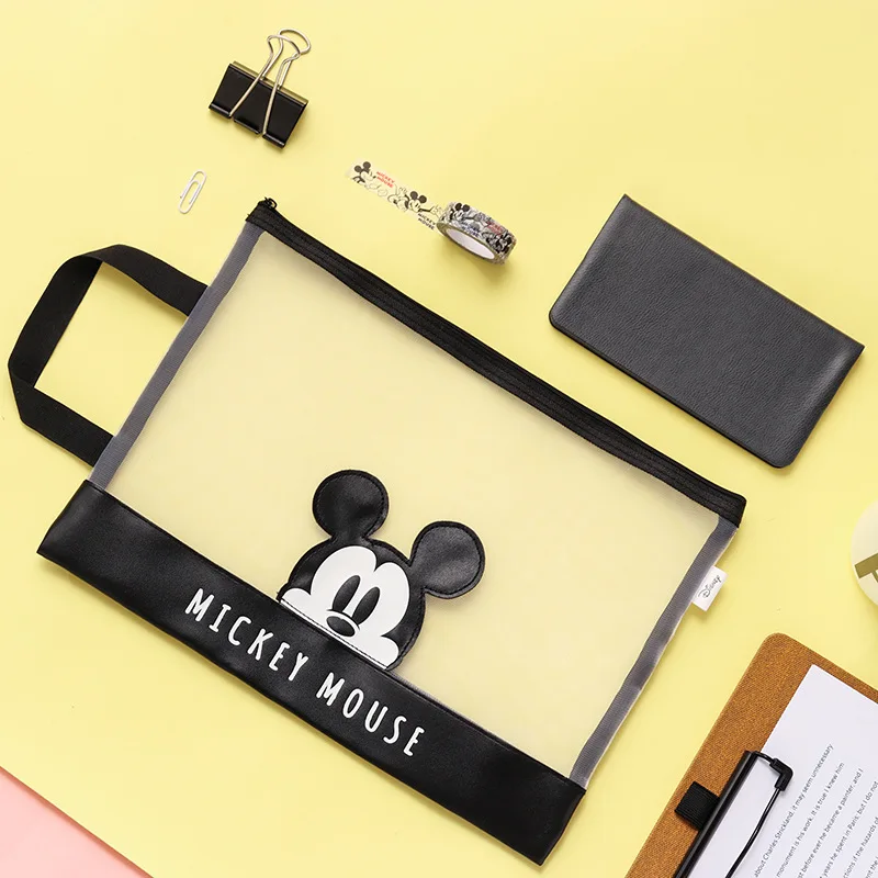 Disney Office Culture and Education A4 Grid Transparent Portable Leather File Bag Student Exam Information Storage Bag
Disney Office Culture and Education A4 Grid Transparent Portable Leather File Bag Student Exam Information Storage Bag