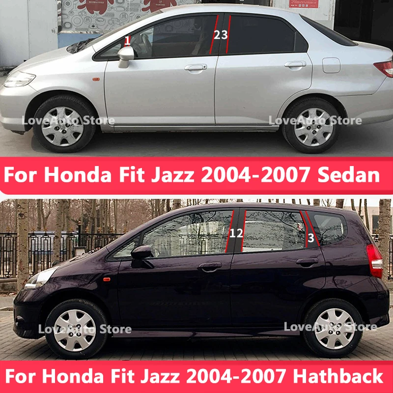 Car Window Central Column B C Pillar Cover Trim Sticker Exterior Frame for Honda Fit Jazz 2007 2006 2005 2004 Accessories
Car Window Central Column B C Pillar Cover Trim Sticker Exterior Frame for Honda Fit Jazz 2007 2006 2005 2004 Accessories