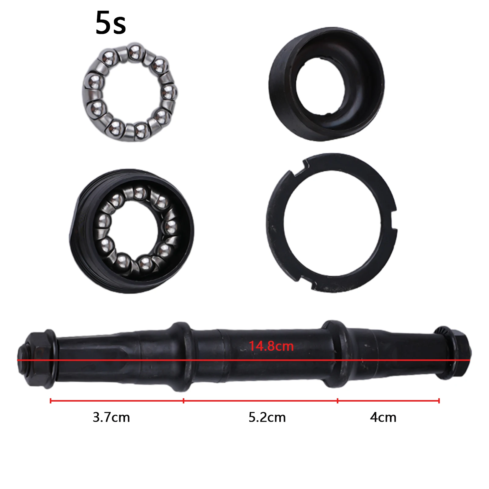 For 68mm BB Shell Bearings Bottom Bracket Replacement W/ Cup 1set Accessories Bike/Bicycle Black Complete Durable
For 68mm BB Shell Bearings Bottom Bracket Replacement W/ Cup 1set Accessories Bike/Bicycle Black Complete Durable