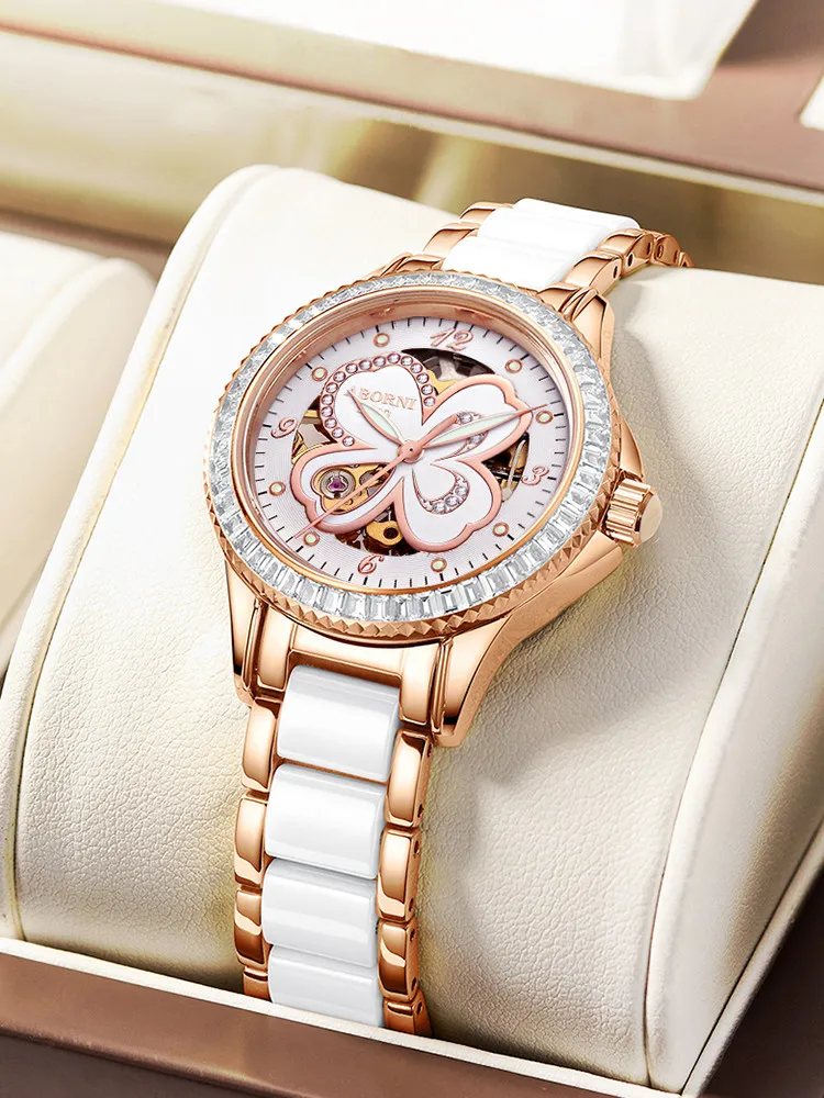 Women's Watches Mechanical Wrist Timepiece Free Shipping Luxury Brand Niche Ceramic HD Coated Glass Ladies Quartz Watch
Women's Watches Mechanical Wrist Timepiece Free Shipping Luxury Brand Niche Ceramic HD Coated Glass Ladies Quartz Watch