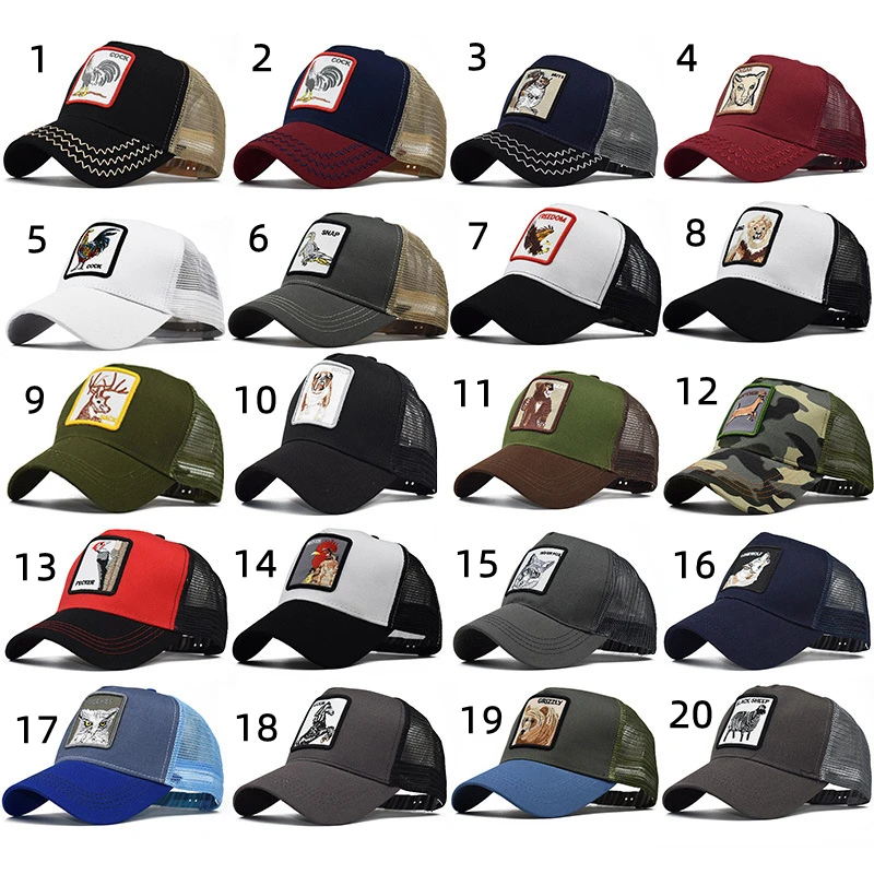 Summer Breathable Mesh Cap Fashion Animal Anime Snapback Cotton Baseball Cap Men Women Hip Hop Dad Mesh Trucker Embroidery Hat 
Summer Breathable Mesh Cap Fashion Animal Anime Snapback Cotton Baseball Cap Men Women Hip Hop Dad Mesh Trucker Embroidery Hat