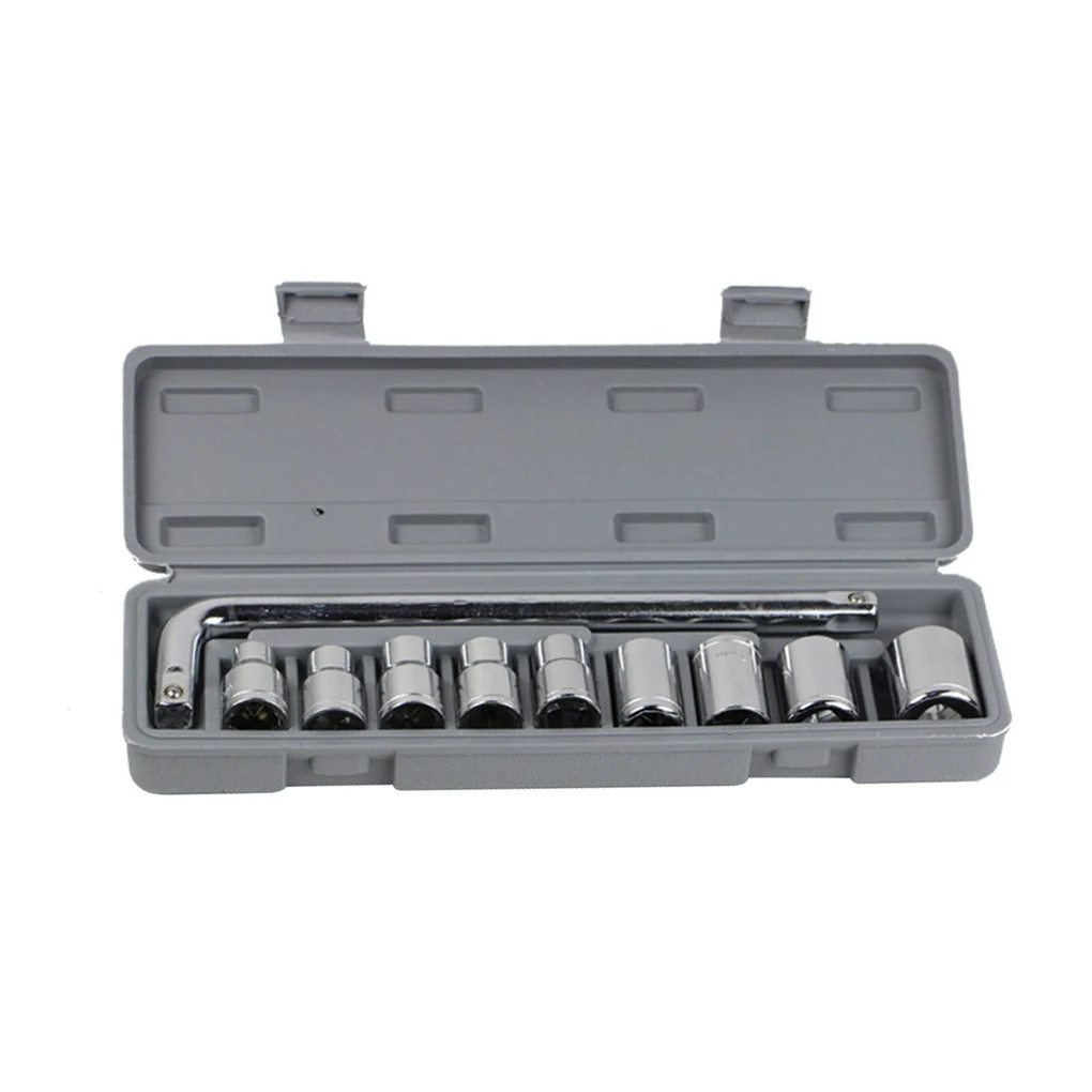 10 Pieces Hand Tool Sets Car Repair Tool Kit Mechanical Tools Box for Home DIY Socket Wrench Set Ratchet Screwdriver Bits
10 Pieces Hand Tool Sets Car Repair Tool Kit Mechanical Tools Box for Home DIY Socket Wrench Set Ratchet Screwdriver Bits