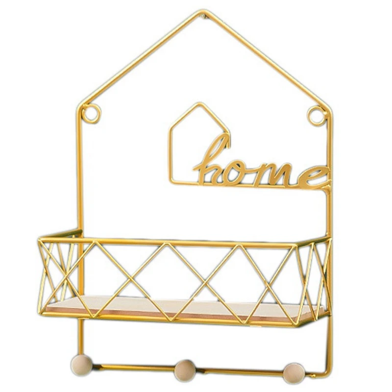 HOME Wall Mounted Storage Rack Multipurpose Key Coat Hanging Rack Organizer Shelf Living Room Bathroom Kitchen Decor
HOME Wall Mounted Storage Rack Multipurpose Key Coat Hanging Rack Organizer Shelf Living Room Bathroom Kitchen Decor