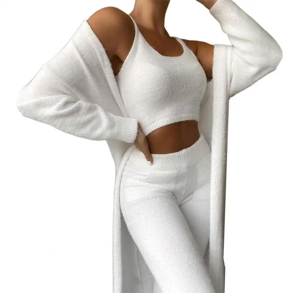 1 Set Women Tracksuit Outfit Scoop Neck Crop Top Long Sleeve Open Front Coat Pants Outfit for Daily Wear set woman 2 pieces
1 Set Women Tracksuit Outfit Scoop Neck Crop Top Long Sleeve Open Front Coat Pants Outfit for Daily Wear set woman 2 pieces
