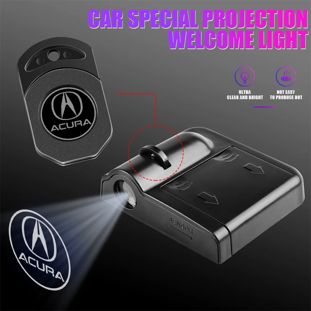1pcs Car Styling HD Projector Lamp Door Wireless Welcome Light LED Decoration For Acura RDX TLX CDX MDX RDX ZDX TL TLX-L RLX TSX
1pcs Car Styling HD Projector Lamp Door Wireless Welcome Light LED Decoration For Acura RDX TLX CDX MDX RDX ZDX TL TLX-L RLX TSX