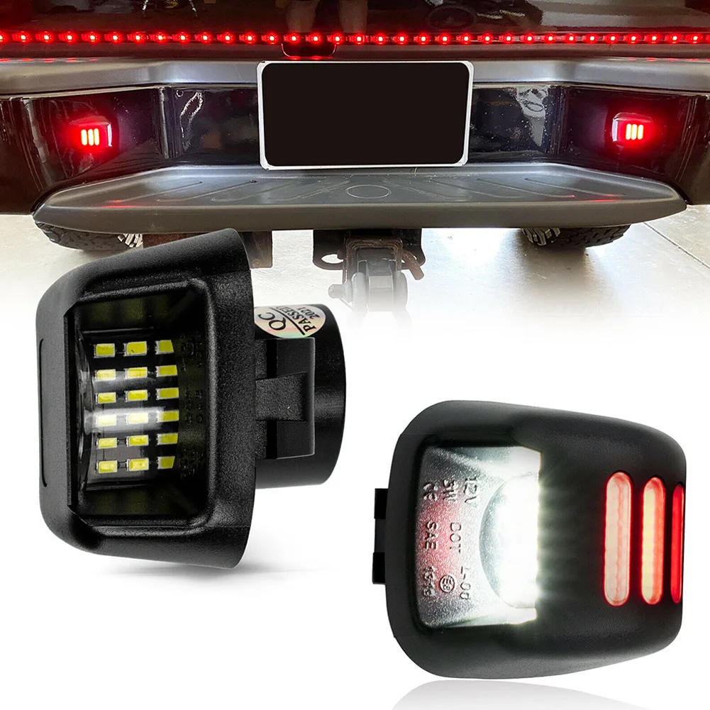 2X For Nissan Navara D40 Frontier License Number Plate Light Rear Bumper Lamp LED Number Plate Lights
2X For Nissan Navara D40 Frontier License Number Plate Light Rear Bumper Lamp LED Number Plate Lights