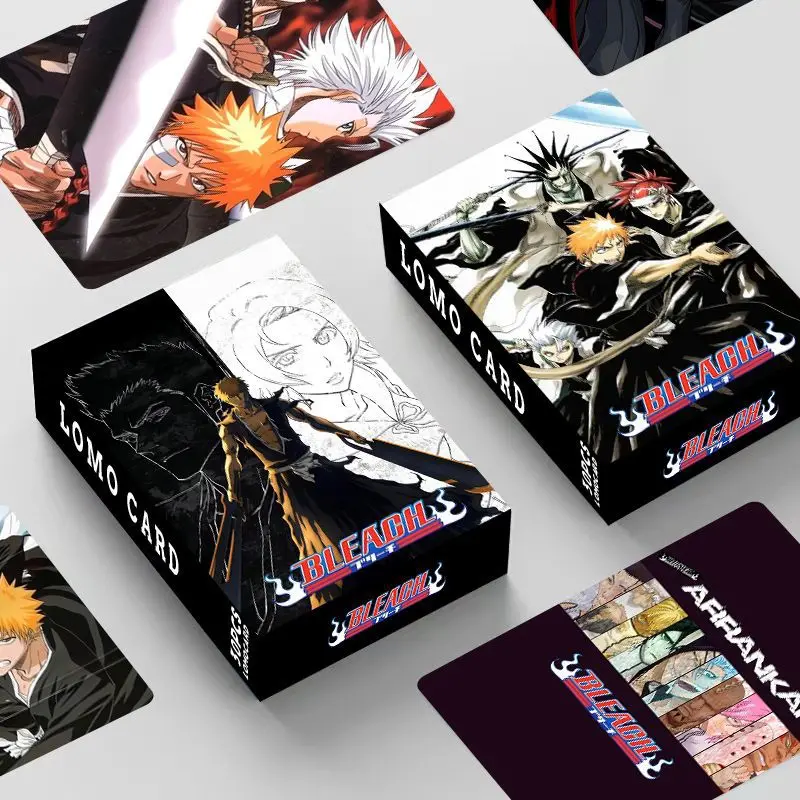 

New BLEACH double-sided 30 small cards anime peripheral LOMO card boxed HD card bookmark