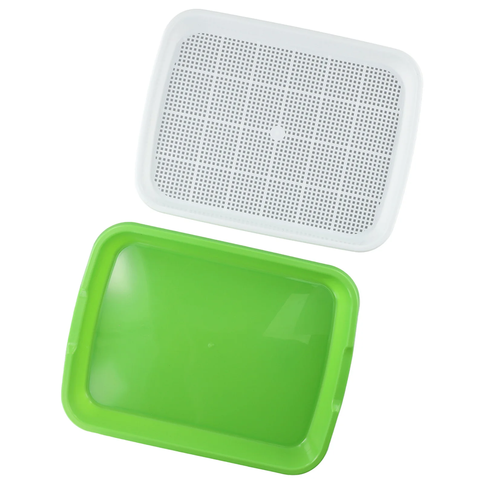 Hydroponic Tray Sprouting Tray 33cm X 26cm X 5cm Durable High Quality White Mesh Cells Container For Begginers
Hydroponic Tray Sprouting Tray 33cm X 26cm X 5cm Durable High Quality White Mesh Cells Container For Begginers