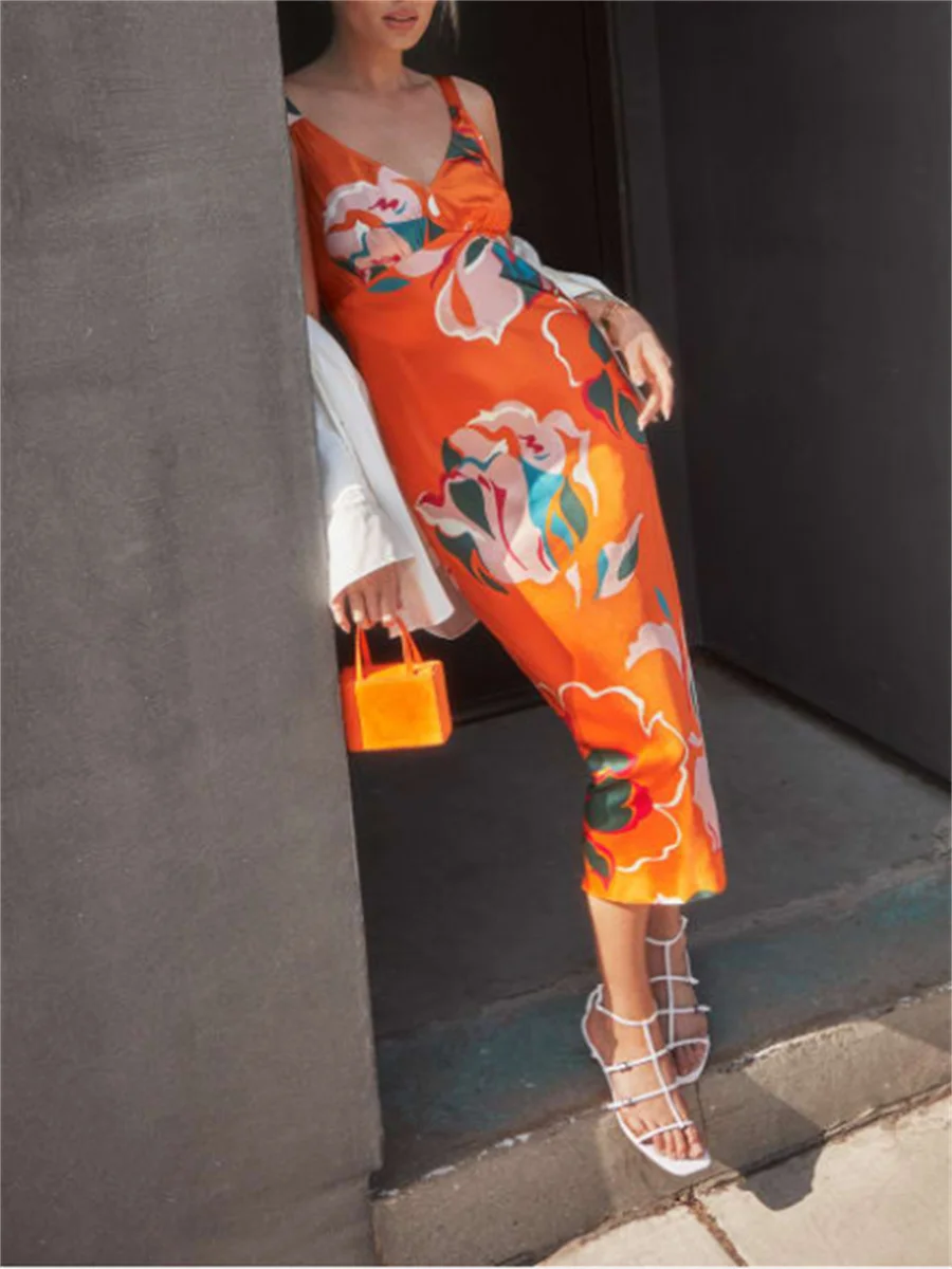 Strap Backless Long Dresses Party Club Vacation Outfits for Women Sexy Casual Summer Dress 2022 Wholesale
Strap Backless Long Dresses Party Club Vacation Outfits for Women Sexy Casual Summer Dress 2022 Wholesale