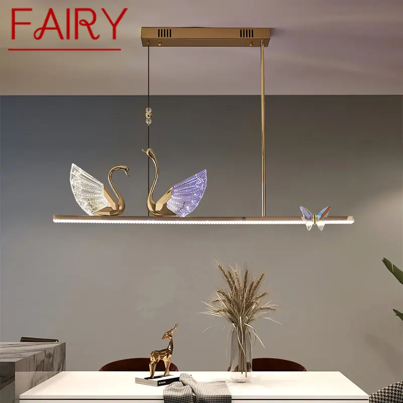 FAIRY Nordic Two Swan Chandelier Lamp Fixtures Modern Creative LED Pendant Lights for Home Living Dining Room Decor
FAIRY Nordic Two Swan Chandelier Lamp Fixtures Modern Creative LED Pendant Lights for Home Living Dining Room Decor