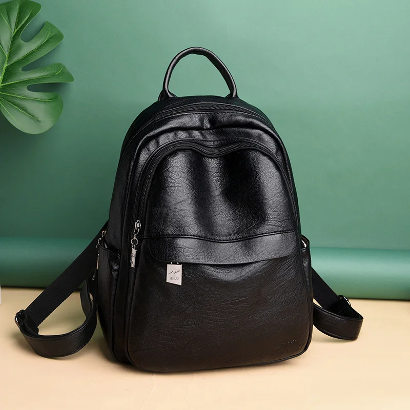 New 2023 Multifunction Vintage Women Backpacks High Quality Female Back Pack Ladies Shoulder Bag Ladies Leather Travel Backpack
New 2023 Multifunction Vintage Women Backpacks High Quality Female Back Pack Ladies Shoulder Bag Ladies Leather Travel Backpack