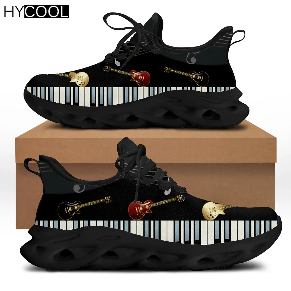 HYCOOL Piano Guitar Brand Design Flats Women Men Casual Shoes Lace-up Spring/Summer Mesh Sneakers Footwear Girls Zapatos Mujer
HYCOOL Piano Guitar Brand Design Flats Women Men Casual Shoes Lace-up Spring/Summer Mesh Sneakers Footwear Girls Zapatos Mujer