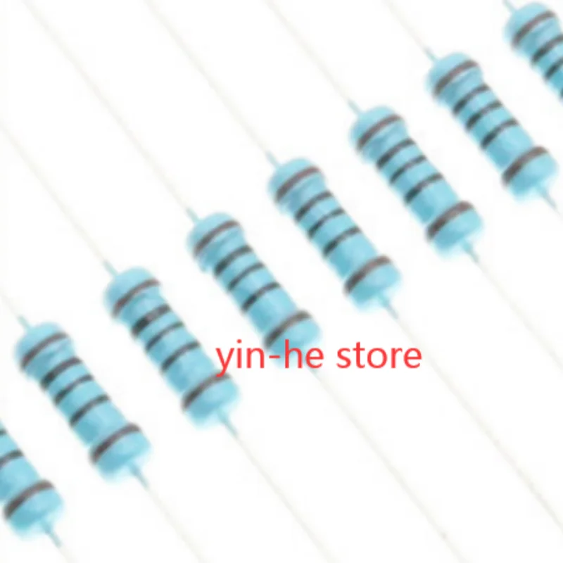 50 шт. 1/2 Вт сопротивление металлической пленки 1% пятицветное кольцо прецизионное