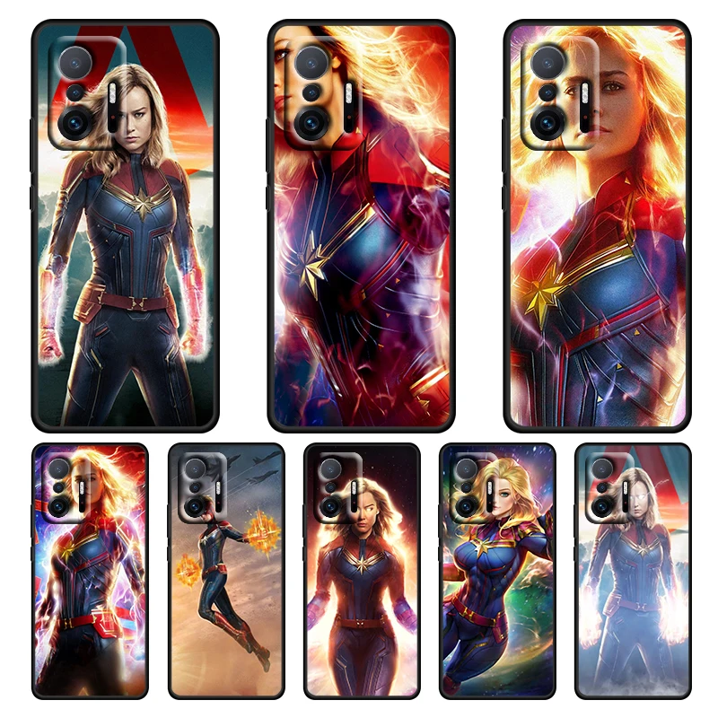 Marvel Captain Marvel For Xiaomi 12 12X 11 11T 10T Mi 9 Ultra Pro Lite 5G TPU Soft Silicone Black Phone Case Funda Coque Cover
Marvel Captain Marvel For Xiaomi 12 12X 11 11T 10T Mi 9 Ultra Pro Lite 5G TPU Soft Silicone Black Phone Case Funda Coque Cover