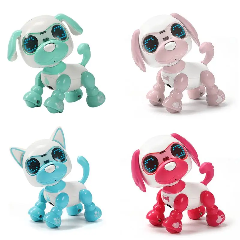 Smart Robot Toy Dog Talk Toy Interactive Smart Puppy Robot Dog Electronic LED Eye Sound Recording Singing Sleep Kids Gift 
Smart Robot Toy Dog Talk Toy Interactive Smart Puppy Robot Dog Electronic LED Eye Sound Recording Singing Sleep Kids Gift